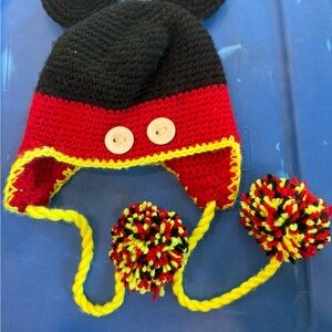 HANDMADE MICKEY MOUSE HAT